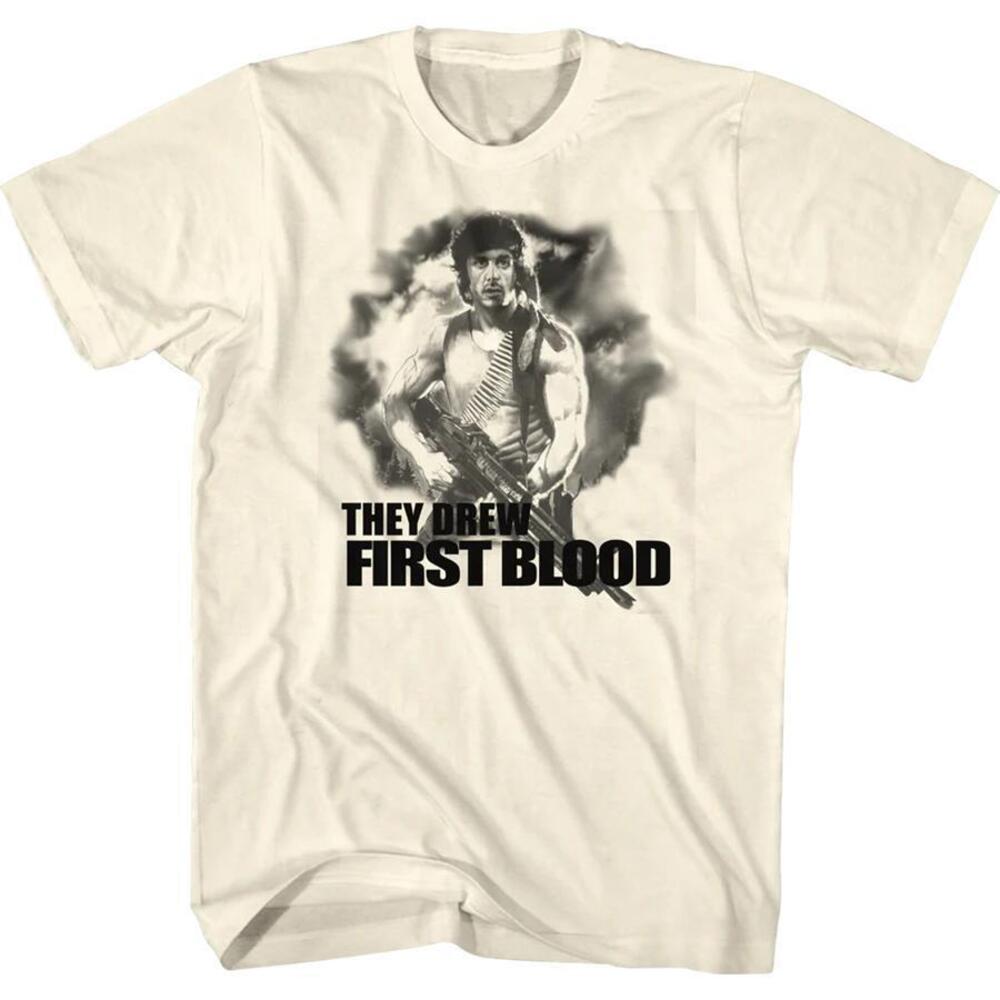 They Drew First Blood Rambo Tshirt